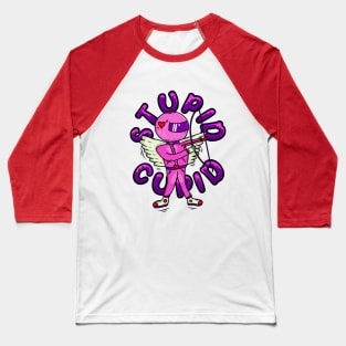 Stupid Cupid Baseball T-Shirt